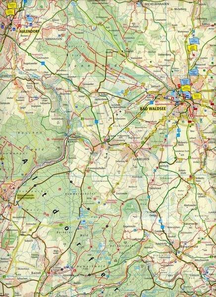 Oberschwaben, Bad Saulgau bis Bad Wurzach, Ravensburg 1 : 50 000