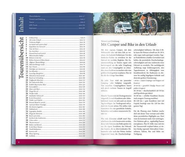 Die 45 schönsten Fahrradtouren für Camper Süddeutschland & Österreich