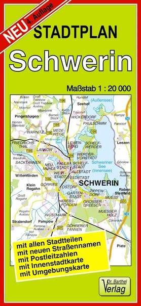 Stadtplan Schwerin 1 : 20 000