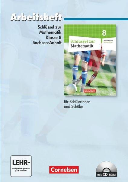Schlüssel zur Mathematik 8. Schuljahr. Arbeitsheft. Sekundarschule Sachsen-Anhalt