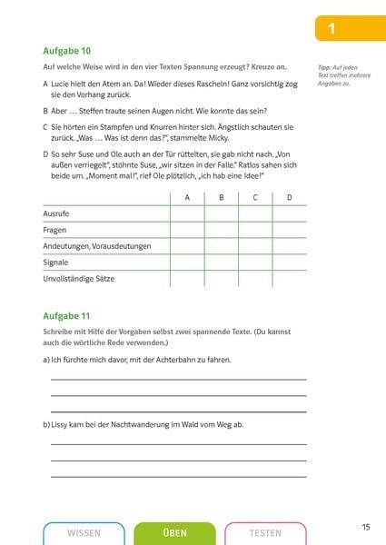 Sicher in Deutsch Aufsatz 5./6. Klasse