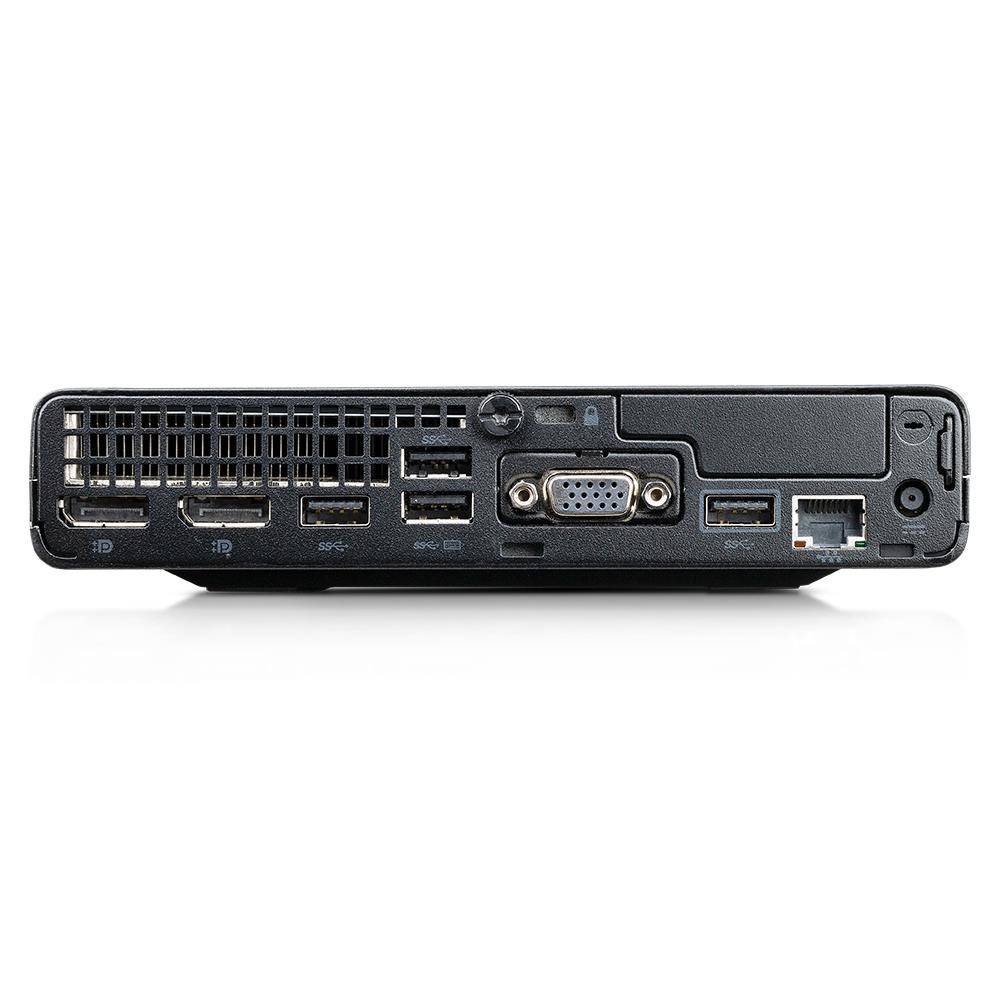 HP EliteDesk 800 G6 35W (Refurbished) DM Mini PC (i5 10500T Hexa-Core 2.3GHz, 16GB, 256GB SSD NVMe, UHD 630, WLAN) W11