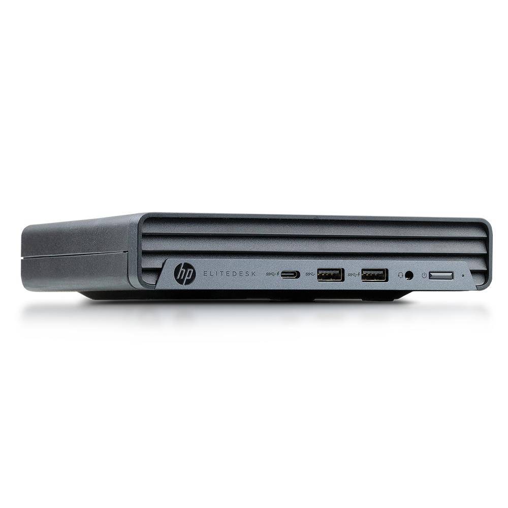 HP EliteDesk 800 G6 35W (Refurbished) DM Mini PC (i5 10500T Hexa-Core 2.3GHz, 16GB, 256GB SSD NVMe, UHD 630, WLAN) W11