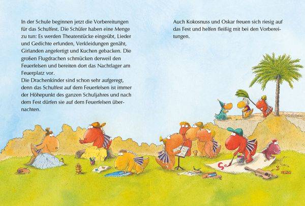 Der kleine Drache Kokosnuss - Die lustigsten Schulgeschichten - Set