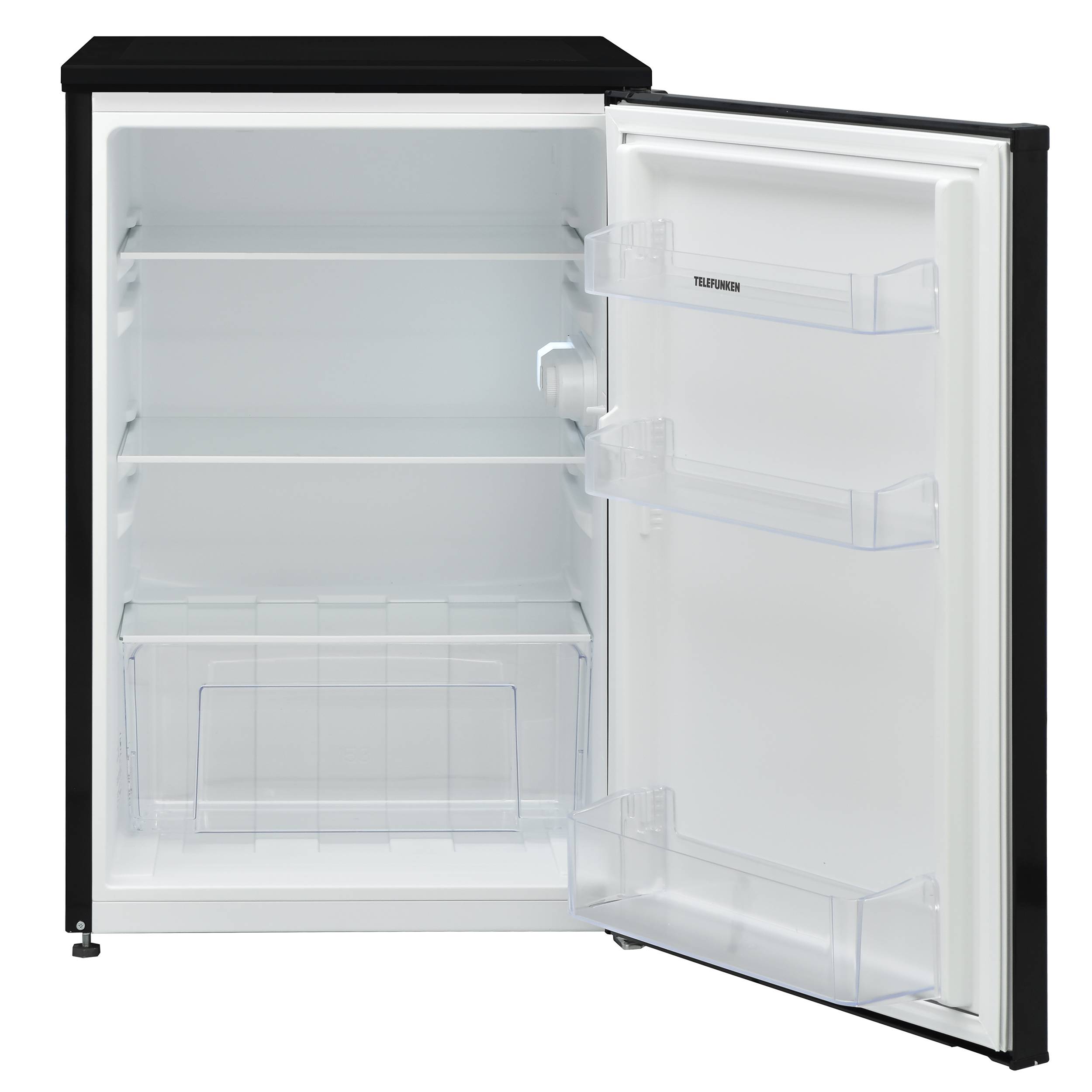 TELEFUNKEN C-135-100 Kühlschrank ohne Gefrierfach | Freistehend | 135 Liter | Kühlschrank klein | LED-Beleuchtung