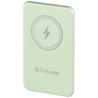Verbatim Charge 'n' Go - Induktive Power Bank - Magnethalterung - Li-Pol - 5000 mAh - 20 Watt - 2.4 A - Apple 2.4A, Appl
