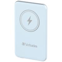 Verbatim Charge 'n' Go - Induktive Power Bank - Magnethalterung - Li-Pol - 5000 mAh - 20 Watt - 2.4 A - Apple 2.4A, Appl