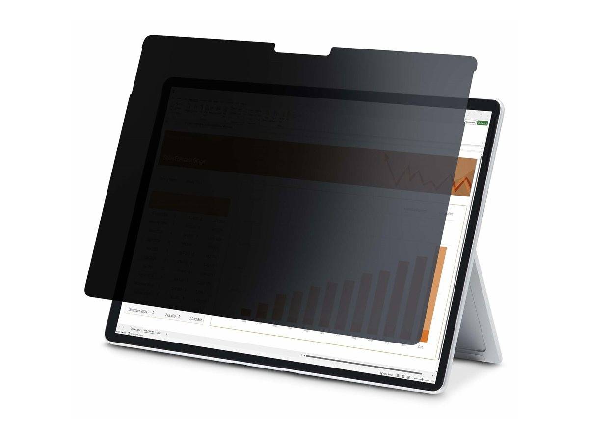 StarTech.com 4-Way Privacy Screen For 13-inch Surface Pro 8/9/X Laptop, For Portrait/Landscape, Touch-Enabled, +/- 30 De