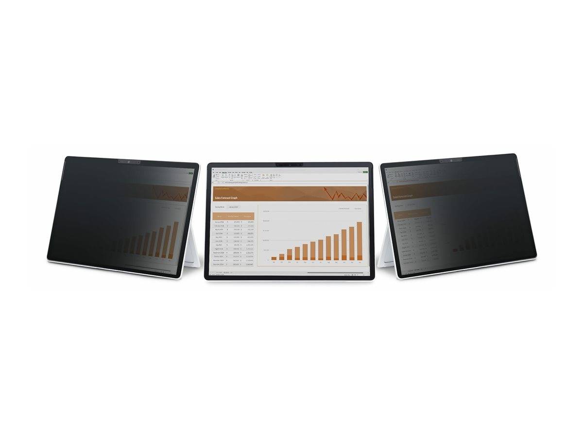 StarTech.com 4-Way Privacy Screen For 13-inch Surface Pro 8/9/X Laptop, For Portrait/Landscape, Touch-Enabled, +/- 30 De