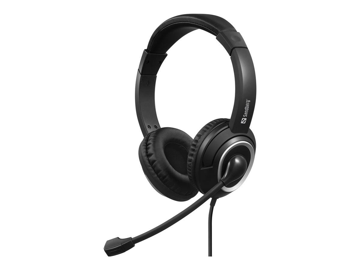 SANDBERG Headset - ohrumschließend - kabelgebunden