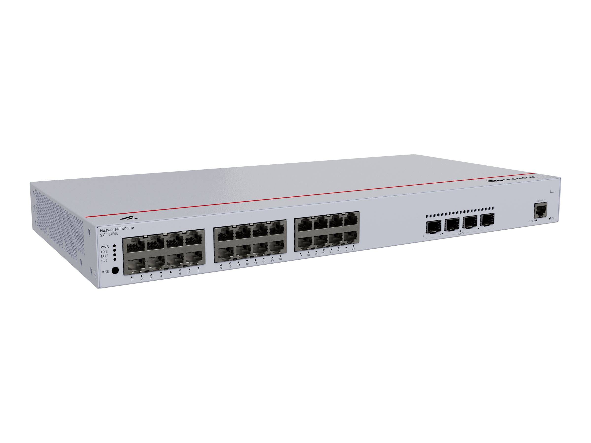 Huawei eKitEngine S310 Series S310-24P4X - Switch - L2+ - managed - 24 x 10/100/1000 (PoE+)