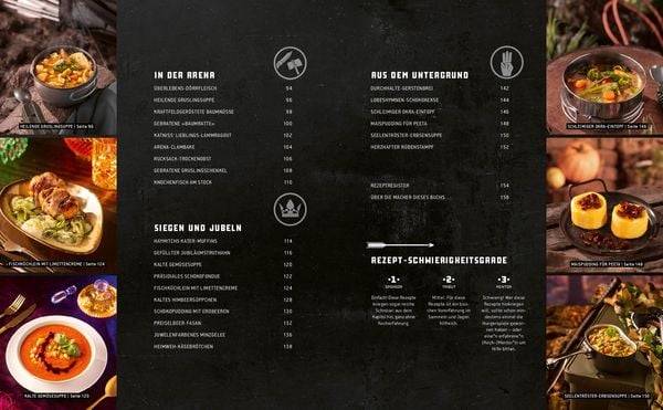 Das inoffizielle Kochbuch für Tribute von Panem-Fans