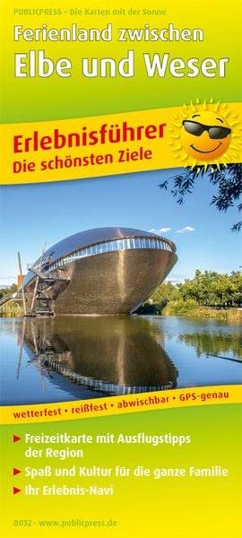 Ferienland zwischen Elbe und Weser 1:160 000
