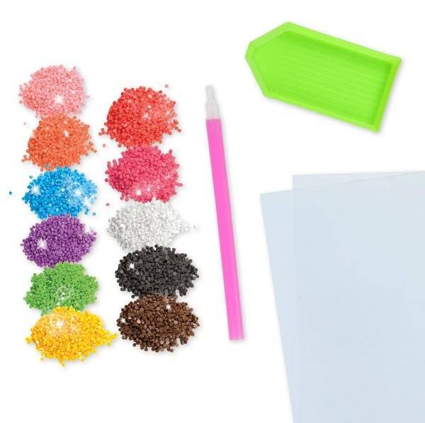 LENA® 42646 - creative, Diamond Art, DIY Sticker-Bastelset, Kreativset