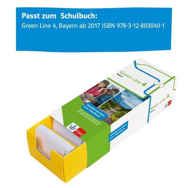 Green Line 4. Bayern Klasse 8 Vokabel-Lernbox zum Schulbuch