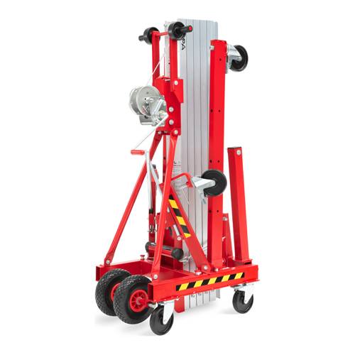 GUIL TORO-B-203/C - Kompakter Material-Lift mit Winde (Höhe max. 6,30 m | Belastbarkeit max. 220 kg | zusammenklappbar)