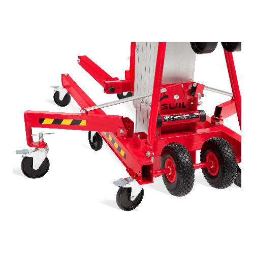GUIL TORO-B-203/C - Kompakter Material-Lift mit Winde (Höhe max. 6,30 m | Belastbarkeit max. 220 kg | zusammenklappbar)