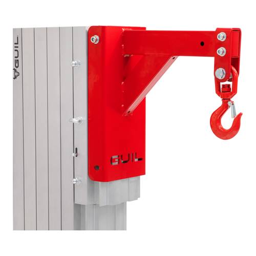GUIL ACT-05/B-2 - Last-Hakenarm passend für Material-Lift TORO-B Serie - in rot