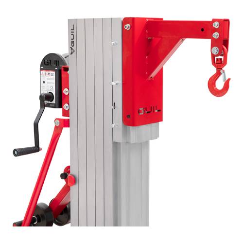 GUIL ACT-05/B-2 - Last-Hakenarm passend für Material-Lift TORO-B Serie - in rot