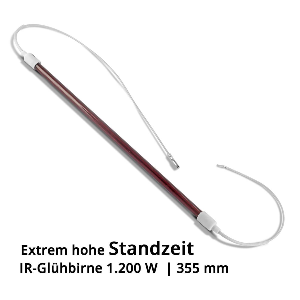 STAHLWERK IR-Glühbirne 1.200 W 355 mm für Infrarot-Lacktrockner IL-1200 ST