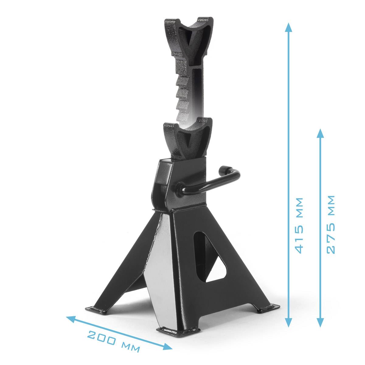 STAHLWERK Unterstellbock JS-3 ST 2er Set mit 3 t Tragkraft 275 – 415 mm