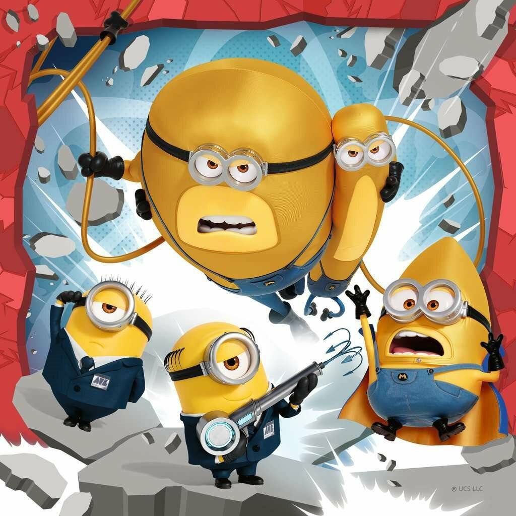 Kinderpuzzle Despicable Me 4 (3x 49 Teile)