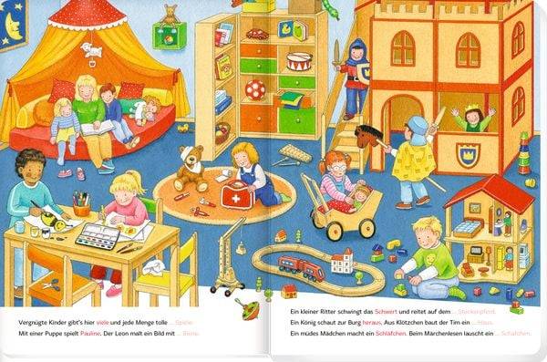 Bilder s. -Wörter f.: Bei uns im Kindergarten (Buchbonus)