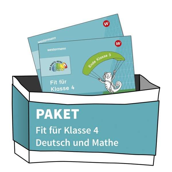 DIE BUNTE REIHE - Deutsch/Mathematik. Paket Fit für Klasse 4