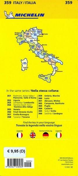 Michelin Umbrien und Marken