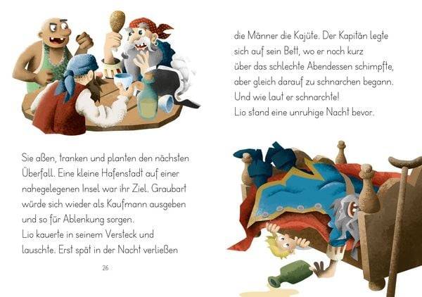 LESEZUG/2. Klasse: Hilfe, Piraten!
