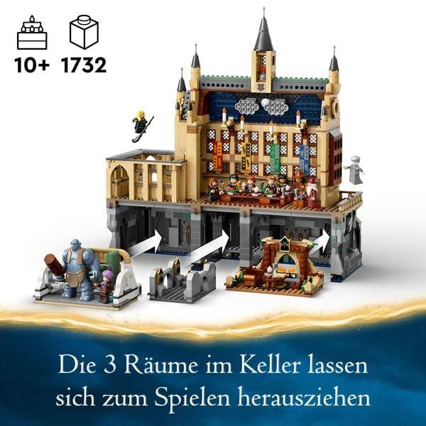 LEGO Harry Potter Schloss Hogwarts: Die Große Halle, Spielzeug 76435