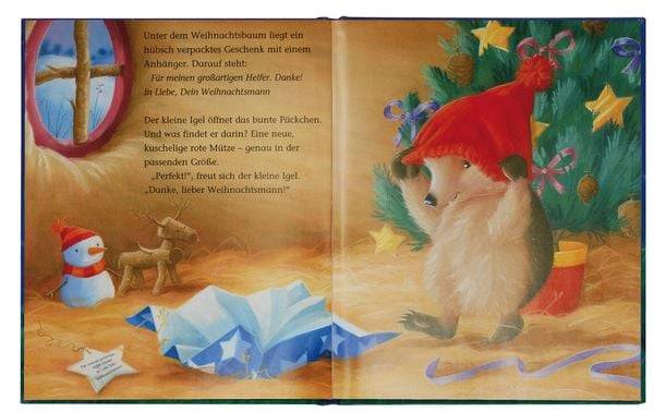 Der kleine Igel und der Weihnachtsschlitten