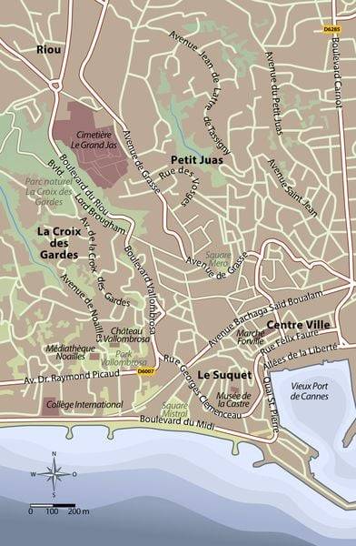 Lange Schatten über der Côte d'Azur