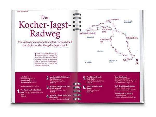 KOMPASS Radreiseführer Kocher-Jagst-Radweg