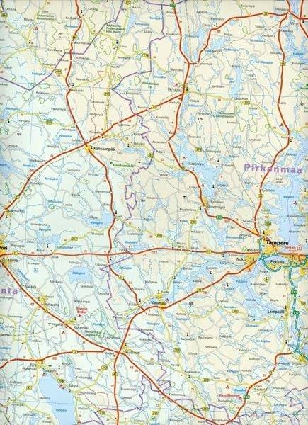Reise Know-How Landkarte Finnland, Süd (1:500.000)