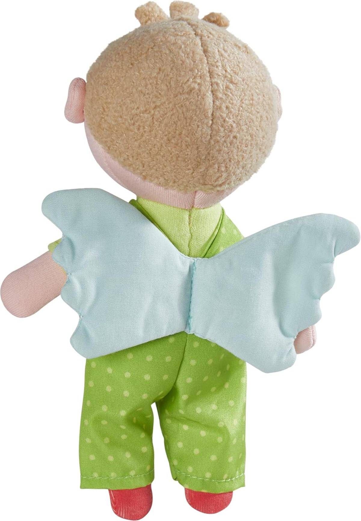 HABA Minipuppe Schutzengel Lunis 17 cm Stoffpuppe abnehmebare Kleidung1307195001