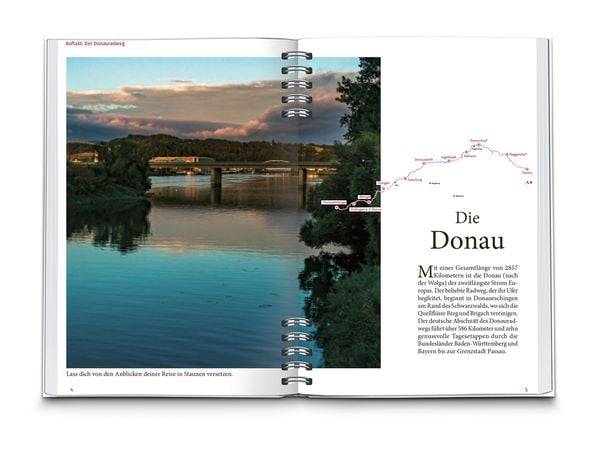 KOMPASS Radreiseführer Donauradweg Deutschland