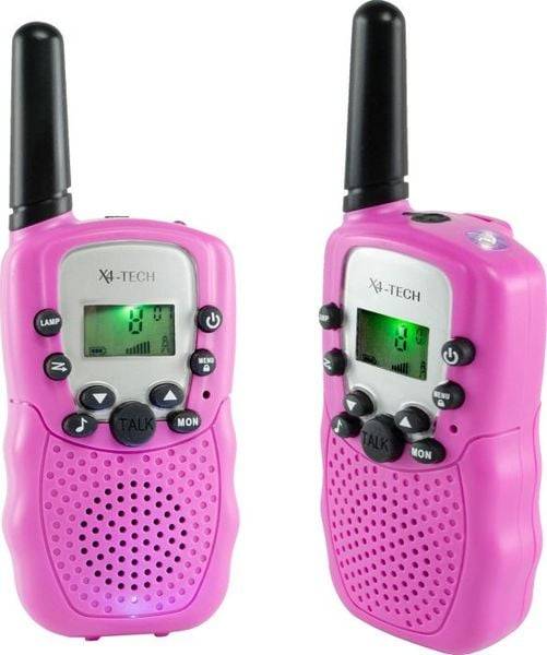 X4-TECH Walkie Talkie 2er Set pink