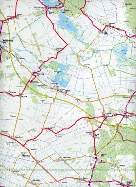 Radkarte Havelland 1:75.000 (RK-BRA03)