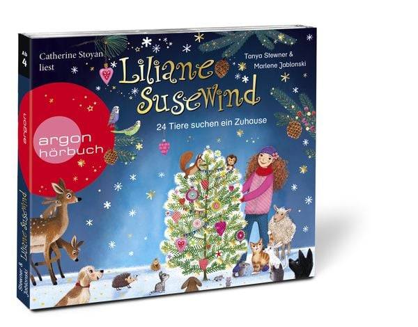Liliane Susewind – 24 Tiere suchen ein Zuhause. Das Adventskalender-Hörbuch