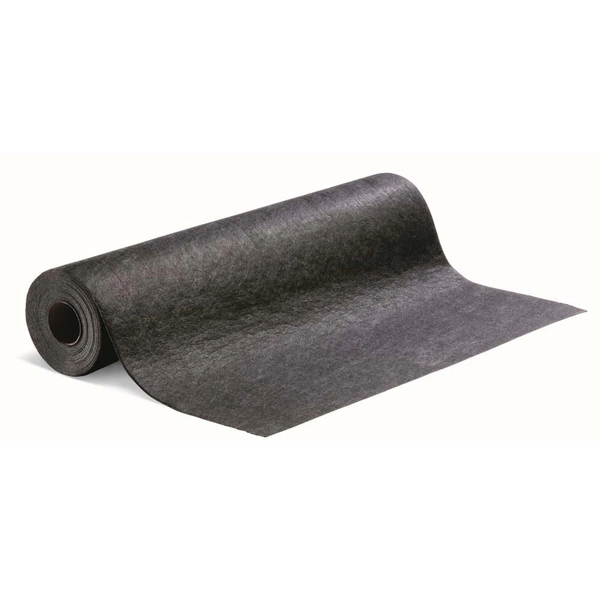 PIG® Grippy® selbsthaftende Bodenmattenrolle - PP - schwarz - 91 cm x 15,3 m - absorbiert 15 l/Rolle - Preis per Rolle PIG® Grippy® selbsthaftende Bodenmattenrolle - PP - schwarz - 91 cm x 15,3 m - absorbiert 15 l/Rolle - Preis per Rolle