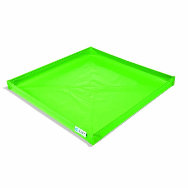 PIG® Zusammenfaltbare Auffangwanne - PVC - 122 x 122 x 12 cm - 178 l - Preis per Stück PIG® Zusammenfaltbare Auffangwanne - PVC - 122 x 122 x 12 cm - 178 l - Preis per Stück
