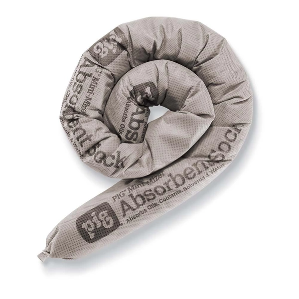 PIG® ORIGINAL Saugstrumpf - Ø 5 cm - Länge 107 cm - absorbiert 56,8 l/VE - VE 60 Stück - Preis per VE PIG® ORIGINAL Saugstrumpf - Ø 5 cm - Länge 107 cm - absorbiert 56,8 l/VE - VE 60 Stück - Preis per VE