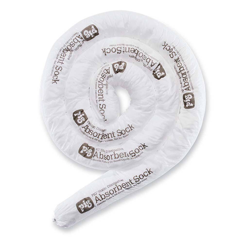 PIG® Antistatischer Saugstrumpf - antistatisches PP - absorbiert 57 l/VE - VE 6 Stück - Preis per VE