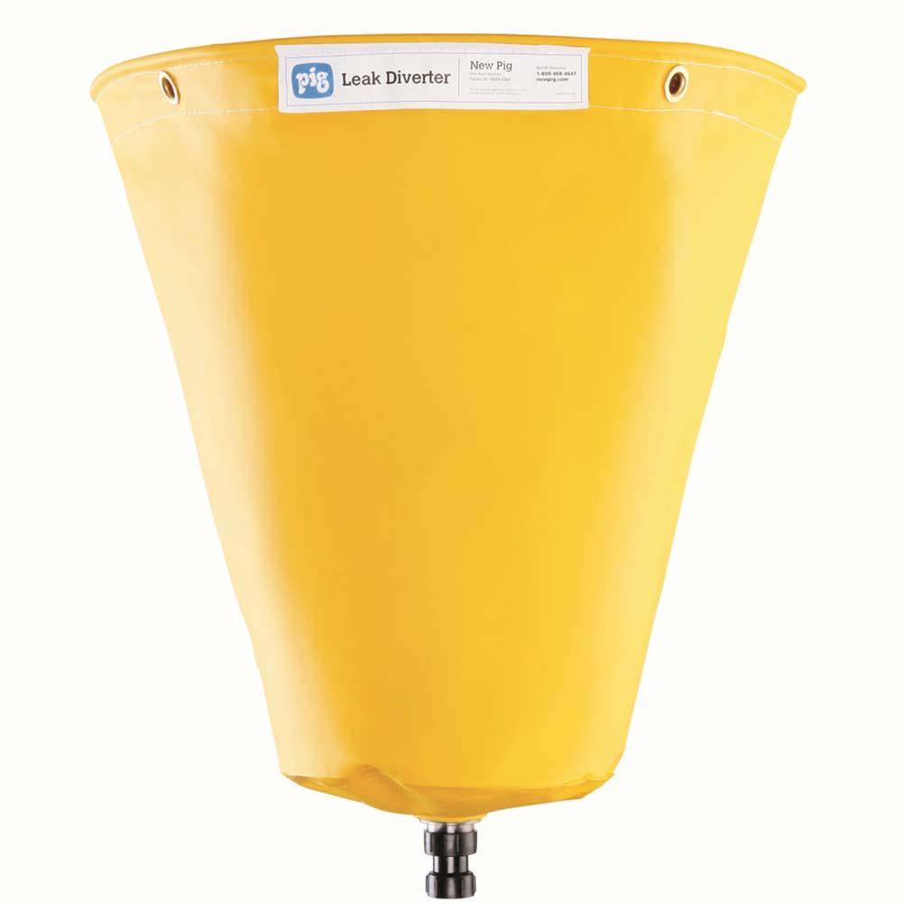 PIG® Leckagen-Umleiter für Rohre - PVC/Polyesther - gelb - 46 x 46 cm - Preis perStück