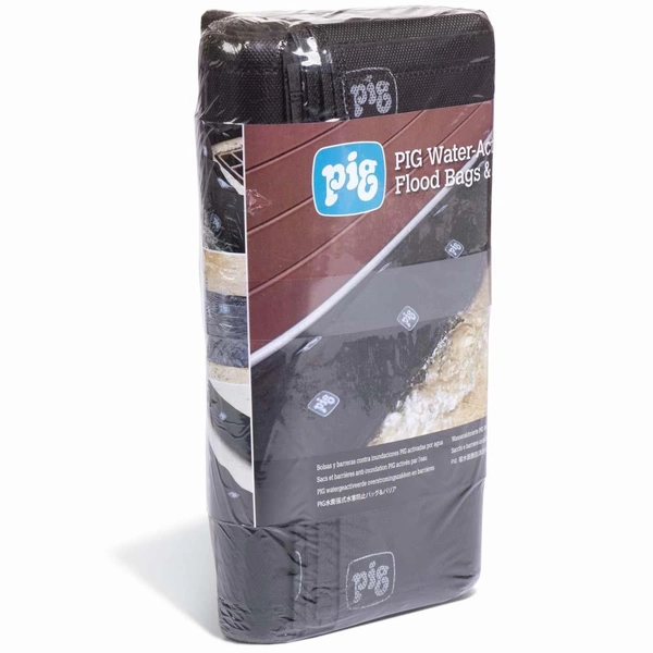 PIG® Wasseraktivierte Hochwassersäcke - 30 cm x 61 cm x 6,4 mm - absorbiert 8,7 l/Sack - VE 36 Stück - Preis per VE PIG® Wasseraktivierte Hochwassersäcke - 30 cm x 61 cm x 6,4 mm - absorbiert 8,7 l/Sack - VE 36 Stück - Preis per VE