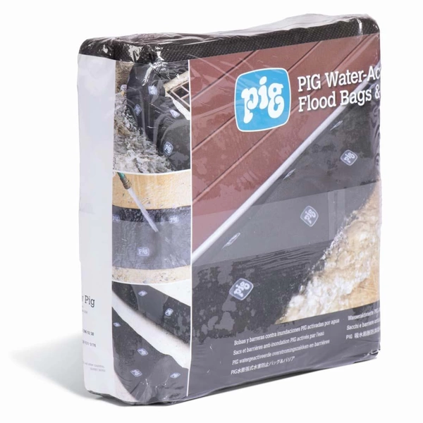 PIG® Wasseraktivierte Hochwasserbarrieren - 21,6 cm x 305 cm x 6,4 mm - VE 2 Stück - Preis per VE PIG® Wasseraktivierte Hochwasserbarrieren - 21,6 cm x 305 cm x 6,4 mm - VE 2 Stück - Preis per VE
