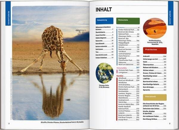 LONELY PLANET Reiseführer Namibia & Botswana