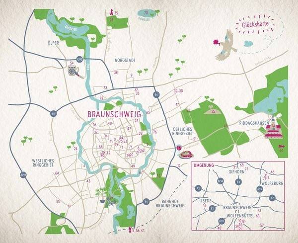 Glücksorte in und um Braunschweig