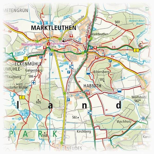 Fichtelgebirge 1:50 000